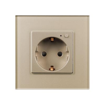Фото Умная Wi-Fi розетка Arlight SCT-OMALI-EUZB1-PL-GD светлое золото