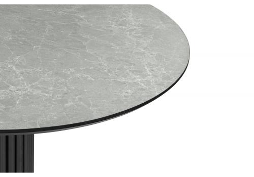 Фото Керамический стол Notta Кэмерон 110 dolmen cris sahara / черный