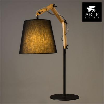 Фото Arte Lamp A5700LT-1BK настольная лампа
