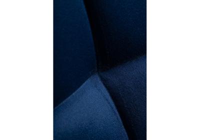 Фото Барный стул Woodville Алст велюр синий / черный