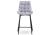 Фото Барный стул Woodville Алст серо-лиловый / черный