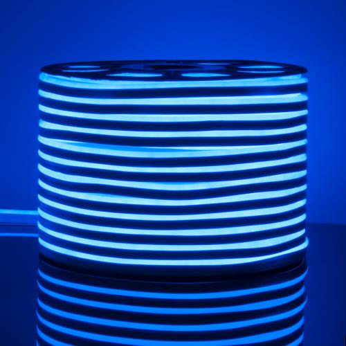 Фото Elektrostandard LS001 220V светодиодный гибкий неон односторонний синий