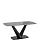 Стол обеденный Stool Group Аврора 160 керамика черная