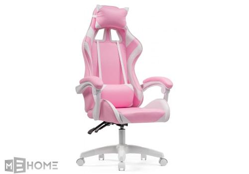 Фото Компьютерное кресло Woodville Rodas pink / white