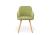 Фото Стул на металлокаркасе Notta Инфини зеленый / светлое дерево
