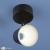 Фото Elektrostandard DLR025 настенно-потолочный светодиодный светильник черный матовый