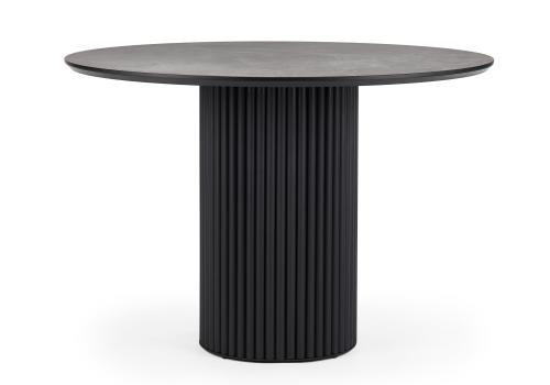 Фото Керамический стол Notta Барел 110 dolmen cris sahara / черный