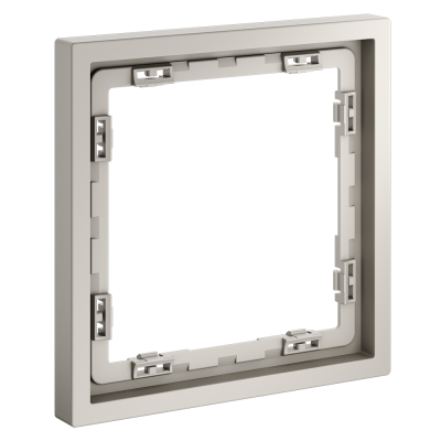 Фото Рамка пластиковая на 1 пост Voltum S70, кашемир, VLS100103