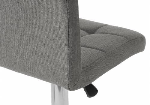 Фото Барный стул Woodville Paskal grey fabric
