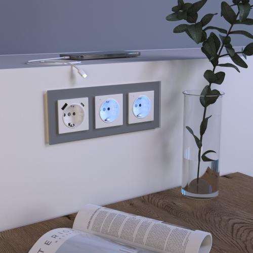 Фото Розетка USB тип A+C Werkel W1171701 белый