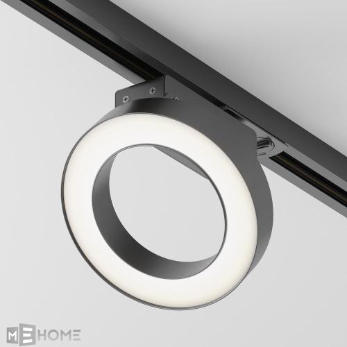 Фото Трековый светильник однофазный Maytoni Rim TR044-1-12W4K-B