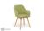 Фото Стул на металлокаркасе Notta Инфини зеленый / светлое дерево