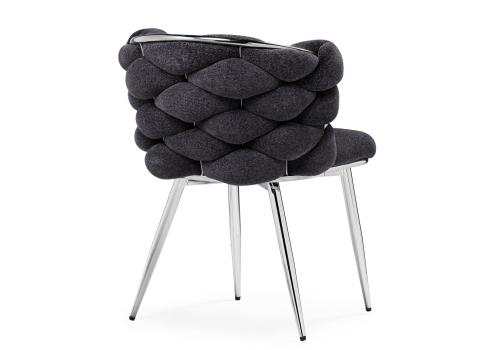 Фото Стул Woodville Rendi gray-blue / chrome