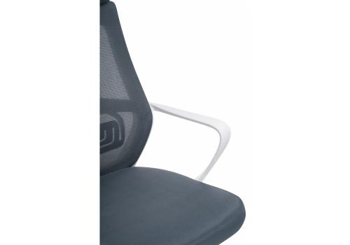 Фото Компьютерное кресло Woodville Golem темно серый / белый
