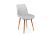 Стул деревянный Notta Седа светло-серый / светлое дерево