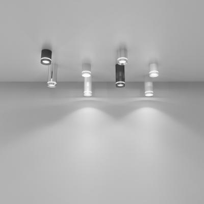 Фото Elektrostandard DLR021 накладной точечный светильник белый матовый