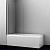 WasserKraft Leine 35P01-80 стеклянная шторка для душа распашная