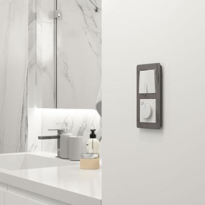 Фото Терморегулятор электромеханический для теплого пола Werkel W1151161 белый матовый