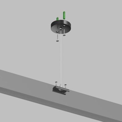 Фото Подвесное крепление для трекового шинопровода Denkirs Smart Base TR2106-BK