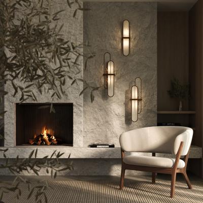 Фото Настенный светильник Maytoni Marmo MOD099WL-02G