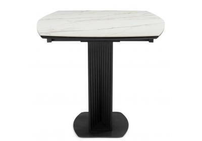 Фото Керамический стол Notta Вейл 160(205) gilt white / черный