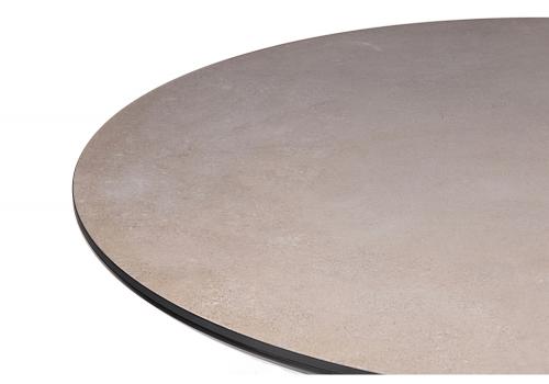 Фото Керамический стол Notta Барел 110 avenue grey sahara / черный