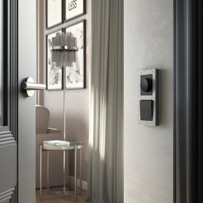 Фото Рамка из поликарбоната на 2 поста Werkel Hammer W0022406 серебряный