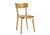 Стул деревянный Woodville Линда жесткое сидение дуб / вивид дуб