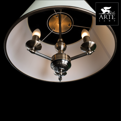 Фото Подвесная люстра Arte Lamp Alice A3579SP-3AB