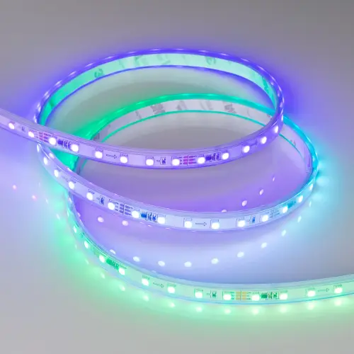 Фото Светодиодная PSI лента герметичная Arlight SPI-P-F72-11mm 24V RGB-PX6