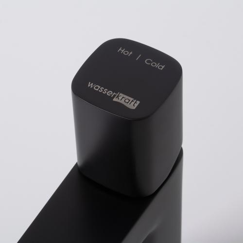 Фото WasserKraft Nuthe 9103 смеситель для раковины черный