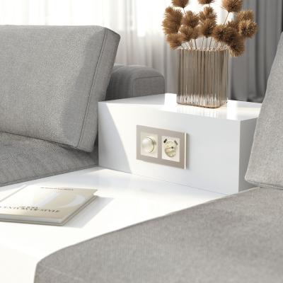 Фото Рамка из стекла на 2 поста Werkel Senso W0023111 шампань soft-touch