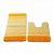 Набор ковриков для ванной комнаты IDDIS Yellow Gradiente 551M580i13