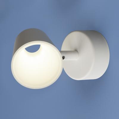 Фото Elektrostandard DLR025 настенно-потолочный светодиодный светильник белый матовый