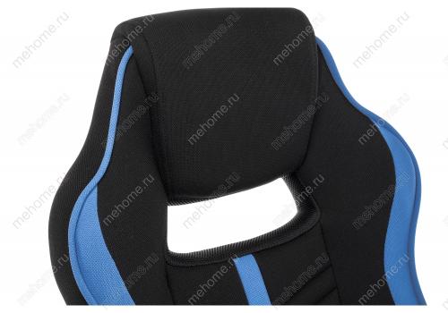 Фото Компьютерное кресло Woodville Plast черный / голубой