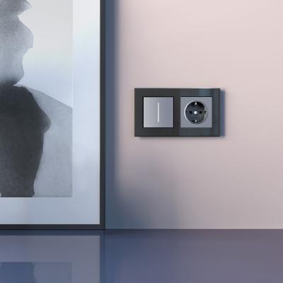 Фото Умный сенсорный диммер Werkel W3443106 серебряный