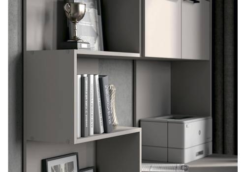 Фото Компьютерный стол Woodville Эльброни правый кашемир