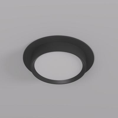 Фото Встраиваемый точечный светильник Denkirs Flat DK2090-BK