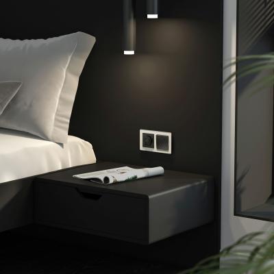 Фото Выключатель одноклавишный проходной Werkel Hammar W1212008 черный