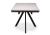 Фото Керамический стол Notta Вилли 140(200) carmen light grey / черный