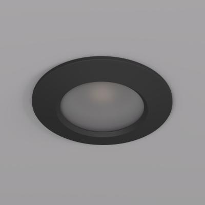 Фото Влагозащищенный встраиваемый светильник Denkirs Facet DK3016-BK