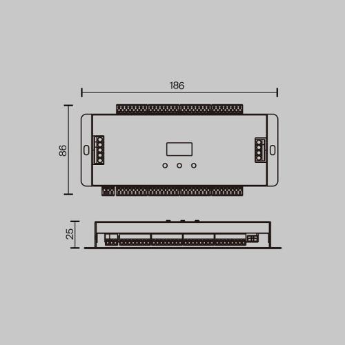 Фото Контроллер 32 канала DIM 1 канал SPI Maytoni Lighting control 711006