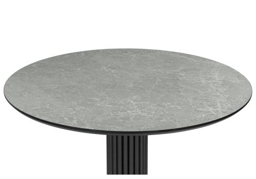 Фото Керамический стол Notta Кэмерон 110 dolmen cris sahara / черный
